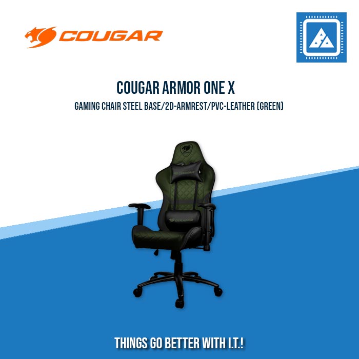 COUGAR ARMOR ONE EVA GAMING CHAIR STEEL BASE/2D-ARMREST/PVC-LEATHER COUGAR ARMOR ONE EVA GAMING CHAIR STEEL BASE/2D-ARMREST/PVC-LEATHER